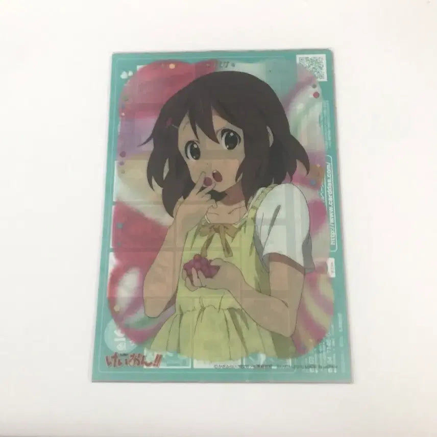 [BUNJANG] K-ON! Yui Clear Poster Card / 케이온 클리어 포스터 카드 카드다스 유이