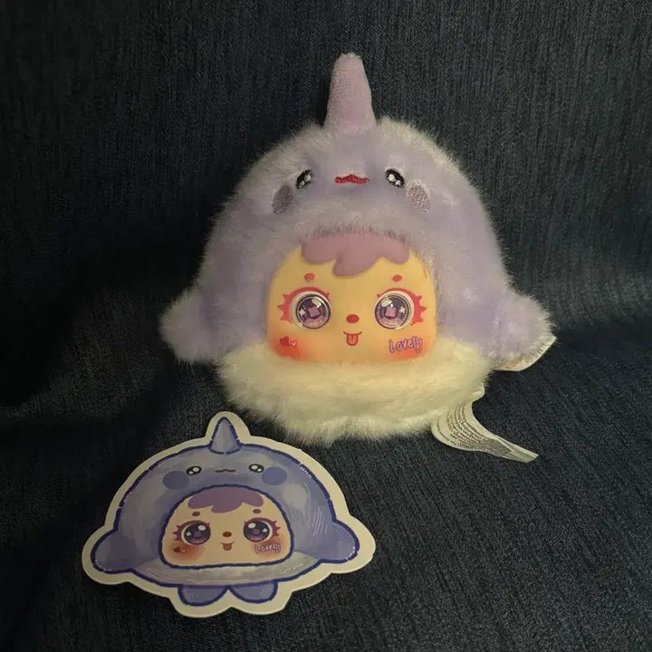 [BUNJANG] Baby Gguji Samuel Marine Whale Plush (Two-Eye Version) / 베이비쓰리 사무엘 해양 고래 (투눈)