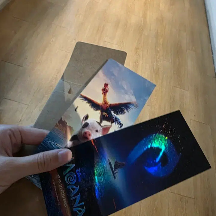[BUNJANG] Moana Live-Action Ticket Special Set / 모아나 실사화 ttt 티켓 특전