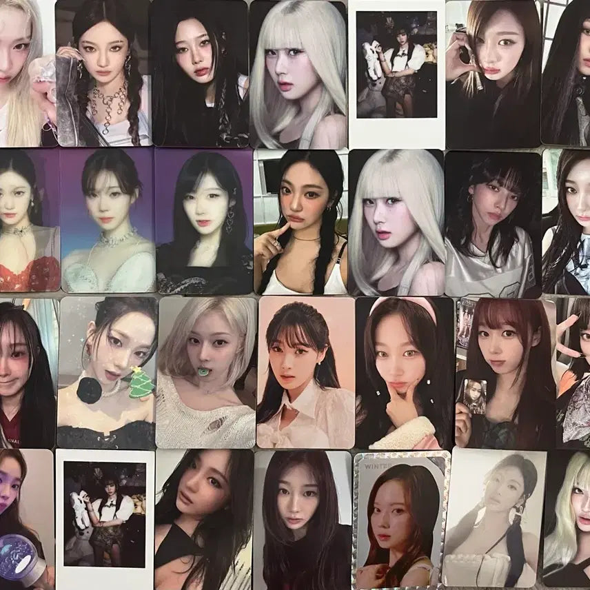 [BUNJANG] aespa Bundle Set Photocards / [일괄 양도]에스파 포토카드 일괄 판매