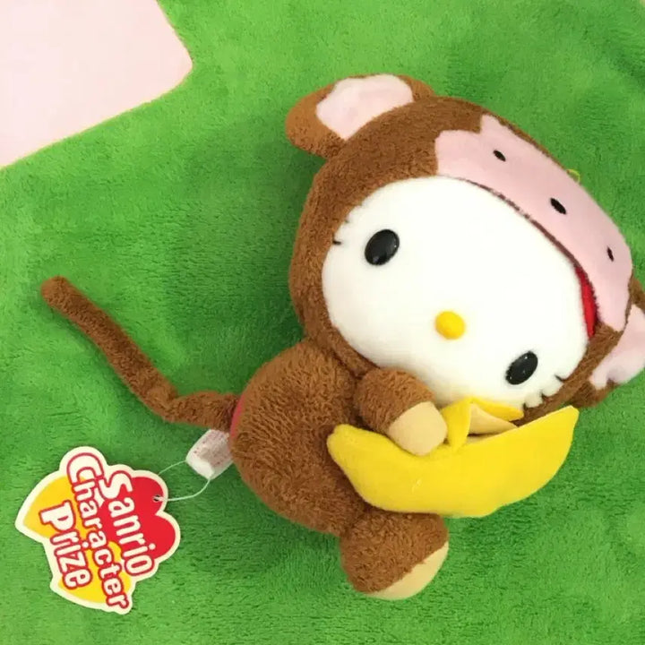 [BUNJANG] Vintage Hello Kitty Monkey Version Plush / 고전키티 고전 원숭이 키티 헬로키티 고전