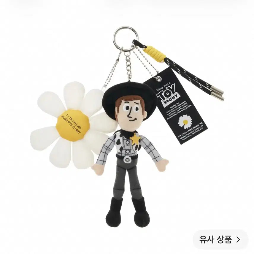[BUNJANG] PEACEMINUSONE x Toy Story Woody Doll Keychain / 피스마이너스원 토이스토리 우디 인형 키링