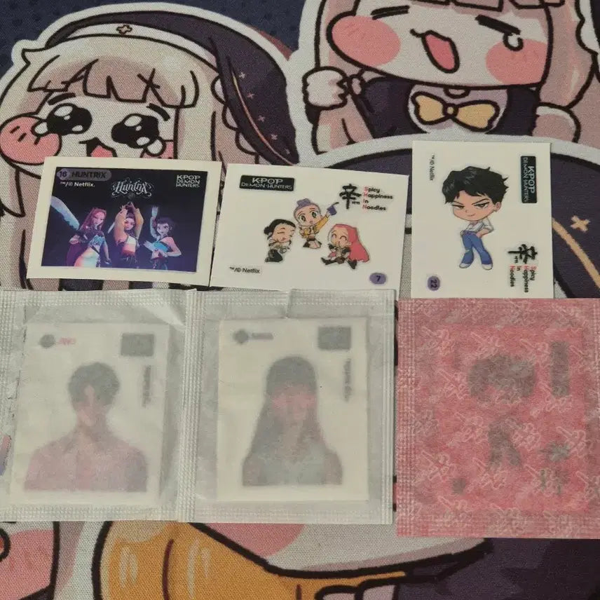 [BUNJANG] K-Pop Demon Hunters Sticker Bundle Set / 케데헌 띠부씰 케이팝 데몬 헌터스 스티커 헌트릭스 사자보이즈
