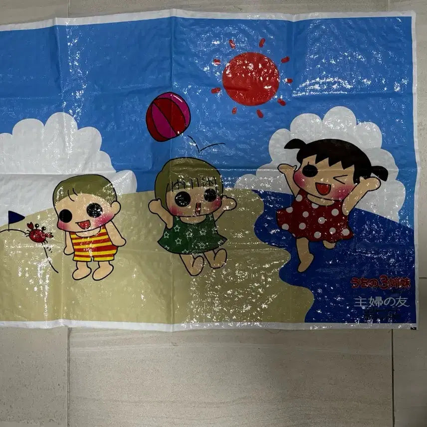 [BUNJANG] Three Princesses Picnic Mat / 못말리는 3공주 매트 돗자리