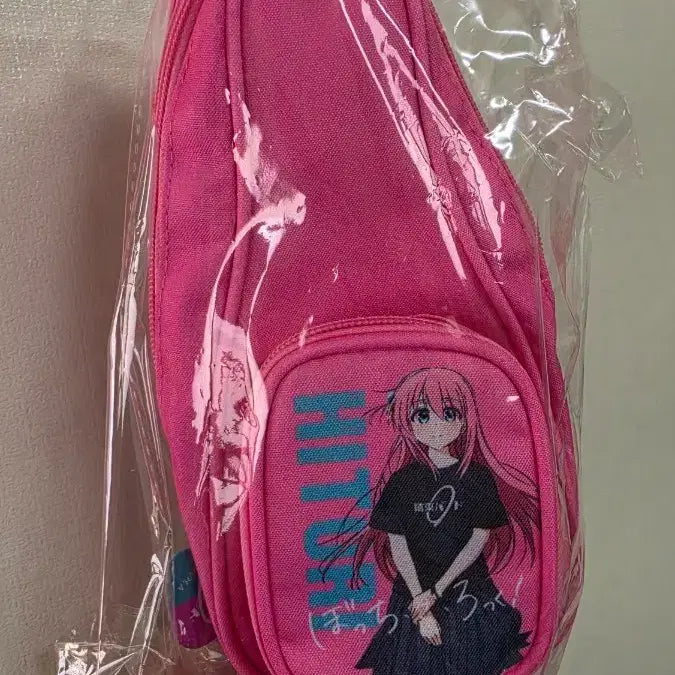 [BUNJANG] Bocchi the Rock! Hitori Gotoh Pink Bag Big Pouch Pencil Case Storage / 봇치더록 봇치더락 고토 히토리 핑크 가방 빅 파우치 필통 수납함