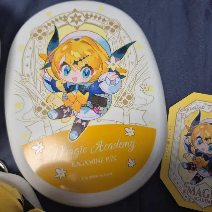 [BUNJANG] Kagamine Rin Magic Academy Lunch Box Plush Doll / 카가미네 린 매직 아카데미 야미박스 도시락통 인형 누이