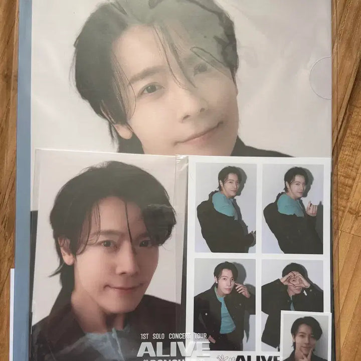 [BUNJANG] Super Junior Donghae Concert MD Photo Set (Sealed) / 미개봉) 슈퍼주니어 동해 콘서트 엠디 포토 세트 증사 포스터 엽서