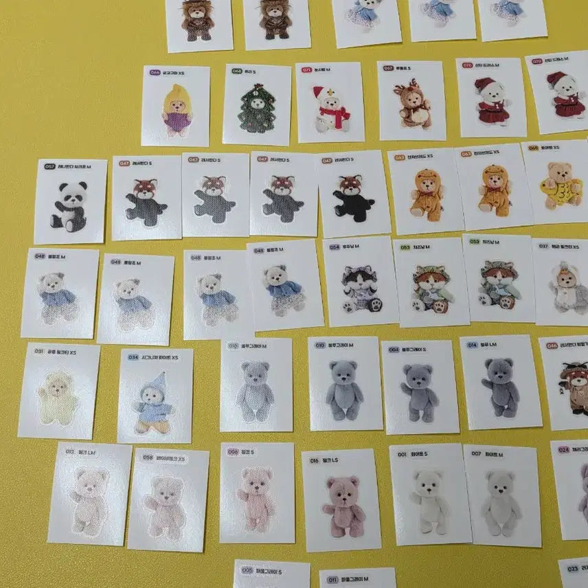 [BUNJANG] Teddy Tales Sticker Set / 테디테일즈 스티커