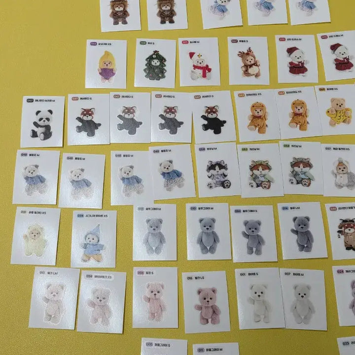 [BUNJANG] Teddy Tales Sticker Set / 테디테일즈 스티커
