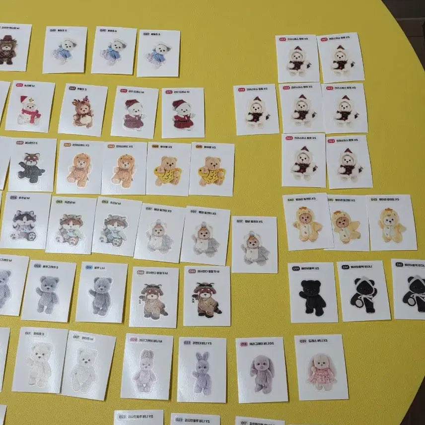 [BUNJANG] Teddy Tales Sticker Set / 테디테일즈 스티커