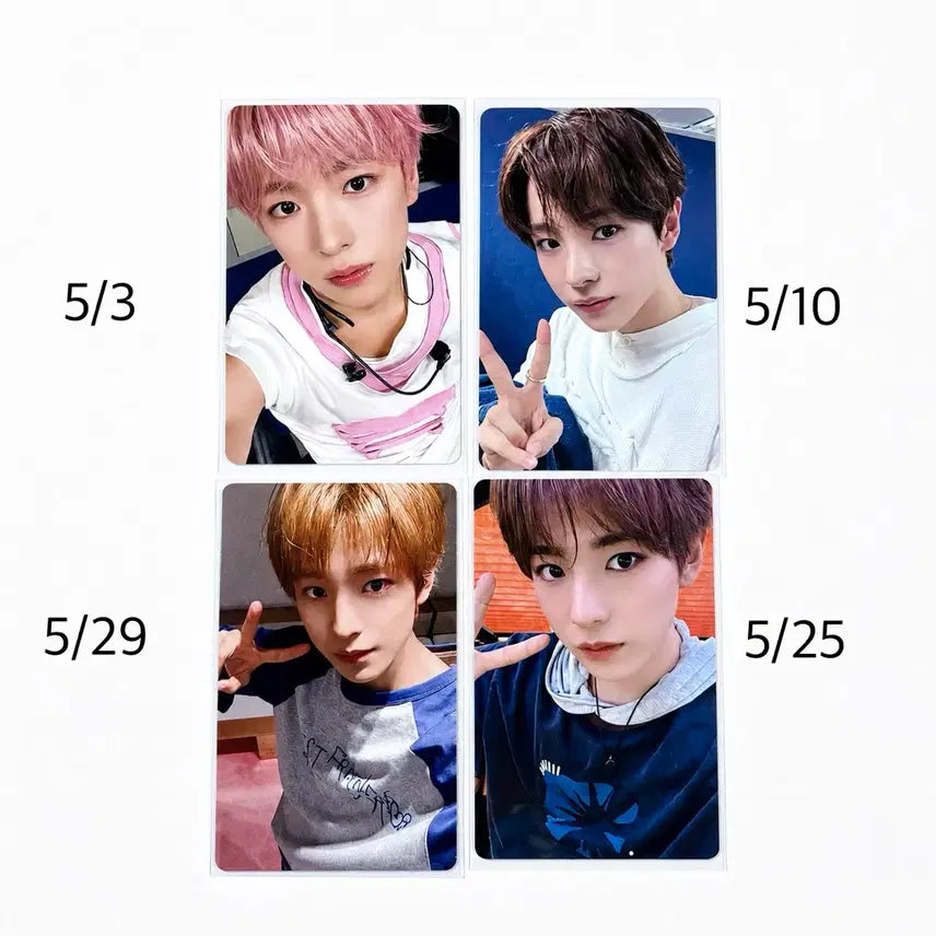 [BUNJANG] NCT WISH Yushi O₂O₂ POB Bundle Set / 엔시티위시 유우시 미공포 4장 일괄