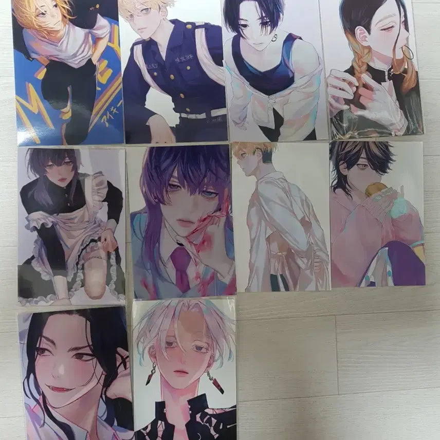 [BUNJANG] Tokyo Revengers Dori-Ben Photo Box Set 10 / 도쿄 리벤져스 도리벤 프박 10장 일괄