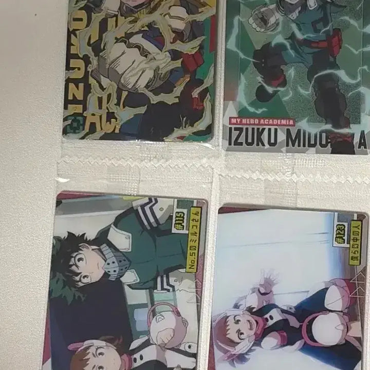 [BUNJANG] My Hero Academia Weiss Schwarz Rare Card Set (Midoriya, Uraraka) / 나의 히어로 아카데미아 히로아카 웨하스 레어 카드 미도리아, 우라라