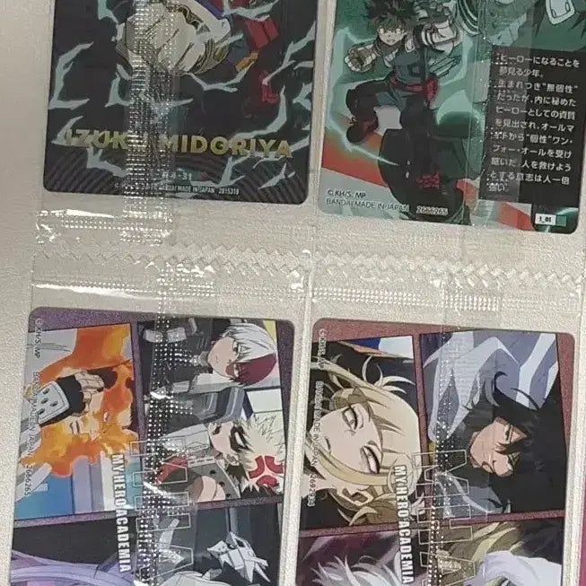 [BUNJANG] My Hero Academia Weiss Schwarz Rare Card Set (Midoriya, Uraraka) / 나의 히어로 아카데미아 히로아카 웨하스 레어 카드 미도리아, 우라라