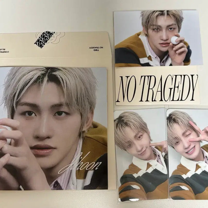 [BUNJANG] SEVENTEEN Jihoon Compact Album Blush Set / 투어스 지훈 컴팩트 블러쉬 세트
