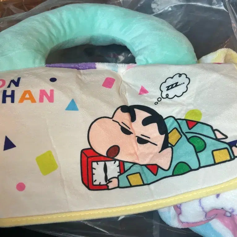 [BUNJANG] Crayon Shin-chan Shin-chan Blanket Bag / 짱구는못말려 짱구 담요 가방