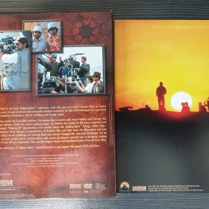[BUNJANG] Indiana Jones Bonus Material DVD / 인디아나존스 보너스 메테리얼 DVD