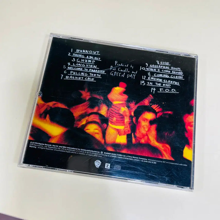 [BUNJANG] Green Day Dookie CD / [중고음반/CD] 그린데이 Green Day - Dookie