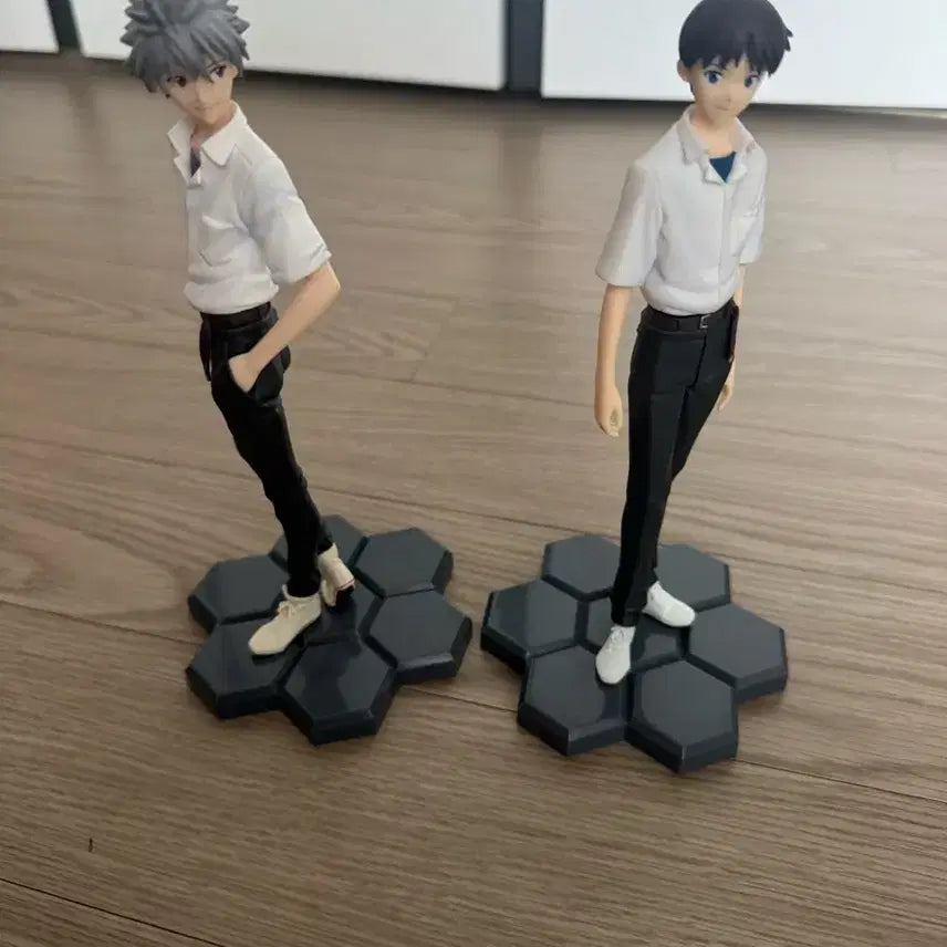 [BUNJANG] Evangelion Shinji &amp; Kaworu Figure Set / 에반게리온 피규어 신지 카오루 세트
