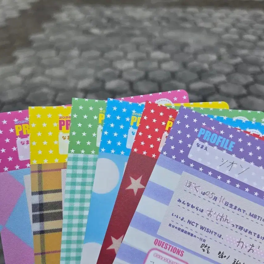 [BUNJANG] NCT Wish Osaka Profile Photocard Set / SET) 오사카 엔시티위시 프로필 전달회 엽서 프로필북 전멤버 세트