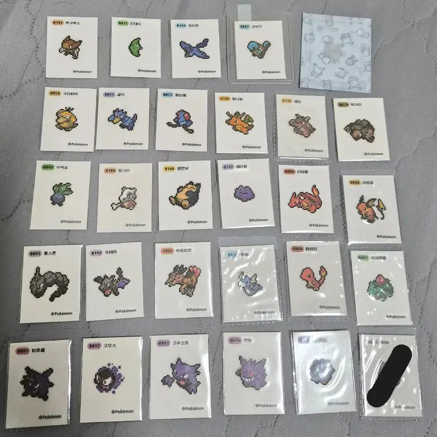 [BUNJANG] Pokemon Pixel Art / 픽셀 개별 판매