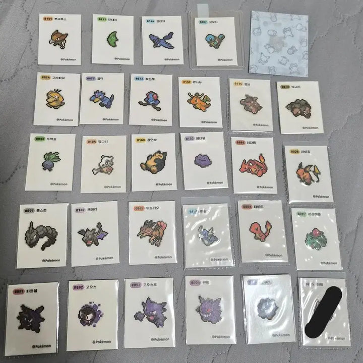[BUNJANG] Pokemon Pixel Art / 픽셀 개별 판매