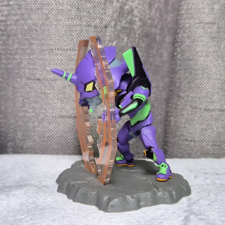 [BUNJANG] Evangelion Re-Ment Desktop Eva Unit-01 (Opened Display) / 에반게리온 리멘트 데스크탑 에바 초호기 개봉전시품