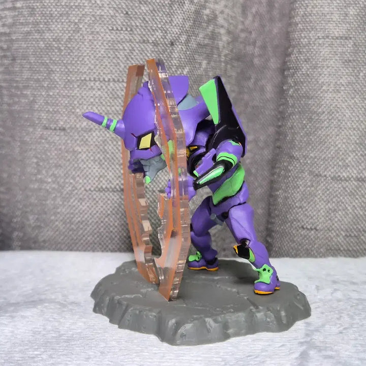[BUNJANG] Evangelion Re-Ment Desktop Eva Unit-01 (Opened Display) / 에반게리온 리멘트 데스크탑 에바 초호기 개봉전시품