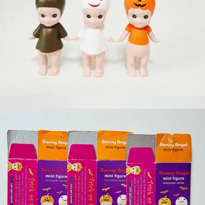 [BUNJANG] Sonny Angel 2007 Halloween Secret Ghost Pumpkin Bundle Set / 소박스포함>소니엔젤 2007 할로윈 시크릿 유령 호박 3종/소니엔젤 오리지널