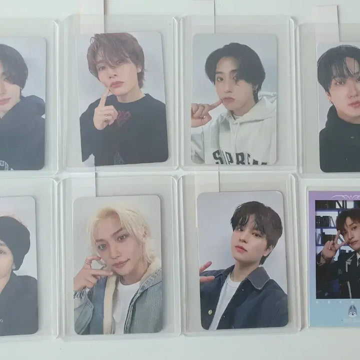 [BUNJANG] Stray Kids MAGIC SCHOOL Felix Uchiwa Photocard Holder Balloon Bundle Set / 스키즈 매직스쿨 필릭스 우치와 포토카드 스키주 포카 홀더 풍선 일괄세트