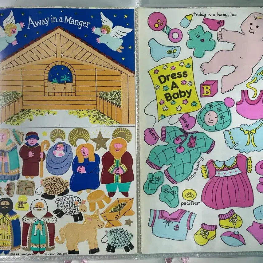[BUNJANG] Sandy Lion Maxi Sticker Bundle Set / 일괄 샌디라이온 맥시 스티커