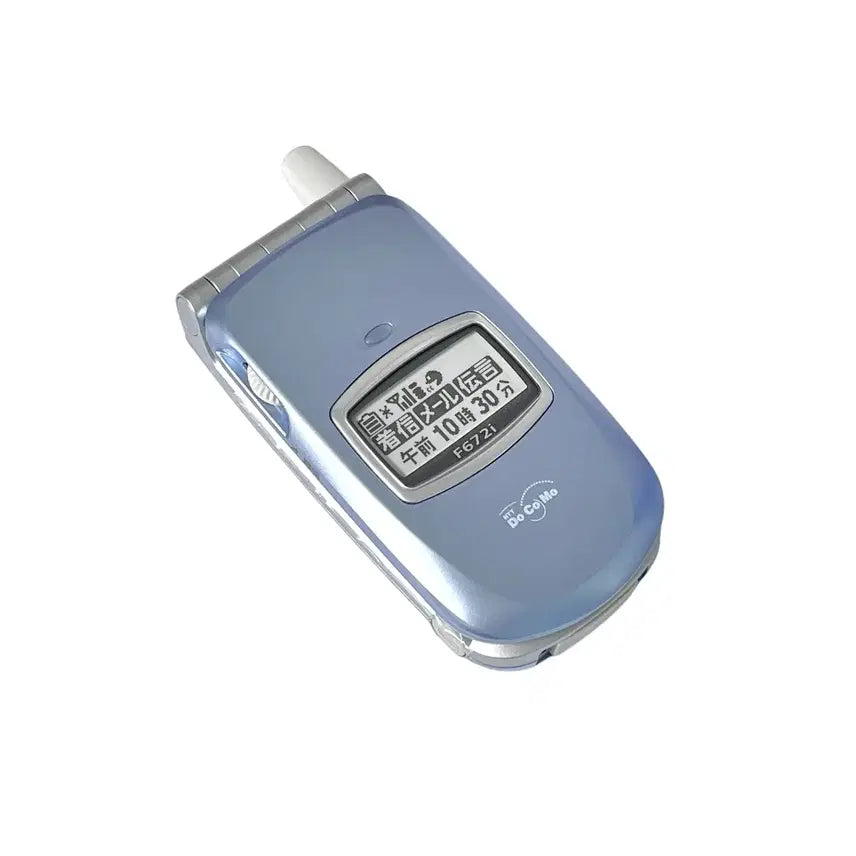 [BUNJANG] Docomo Blue Sola Mockup Phone Japanese Folder Phone Y2K / 도코모 블루 소라 목업폰 일본 폴더폰 핸드폰 휴대폰 모형폰 y2k