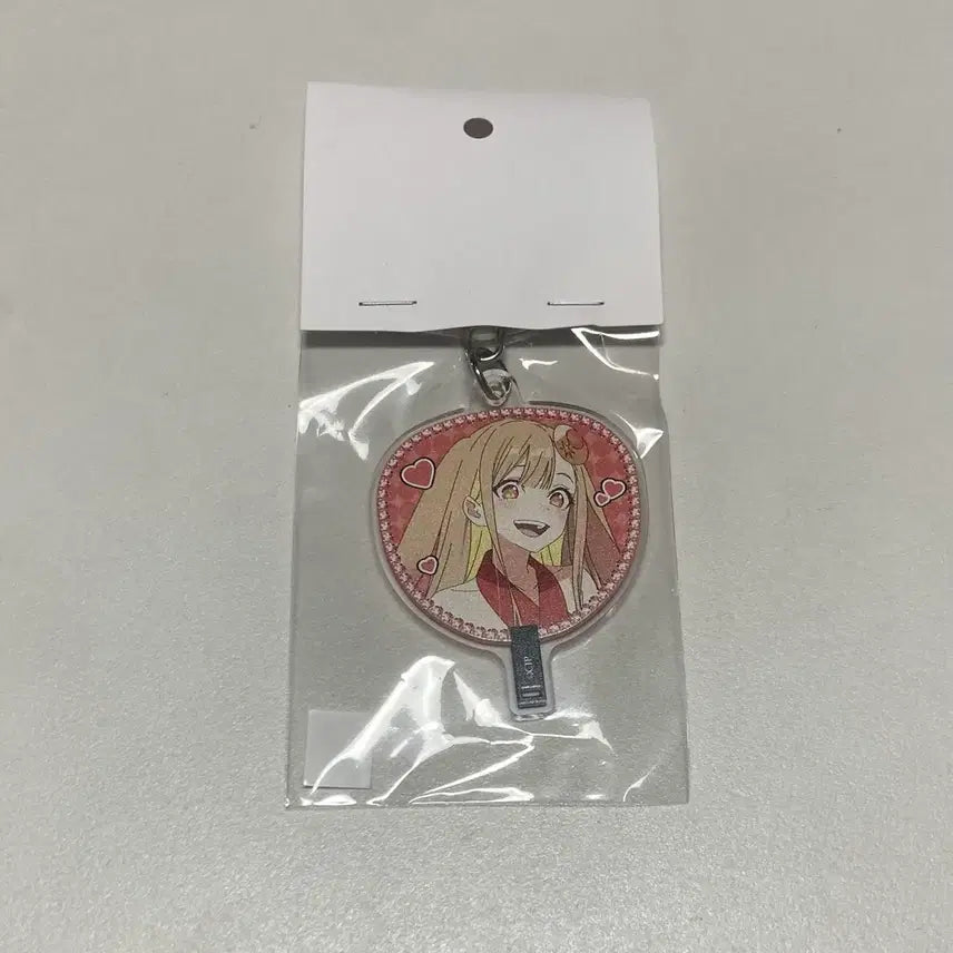 [BUNJANG] Kaguya Princess Fan Acrylic Keyholder / 초카구야 초가구야 공주 카구야 우치와 응원 부채 아크릴 키홀더