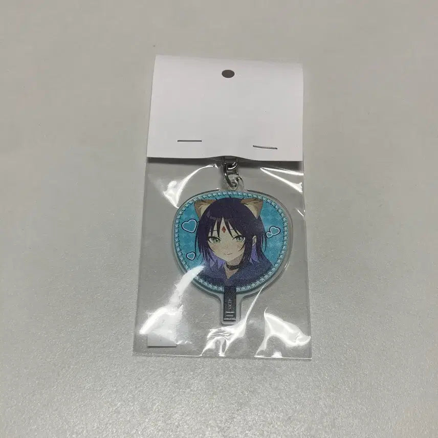 [BUNJANG] Choka Kaguya Iroha Uchiwa Acrylic Keyholder / 초카구야 초가구야 공주 이로하 우치와 응원 부채 아크릴 키홀더
