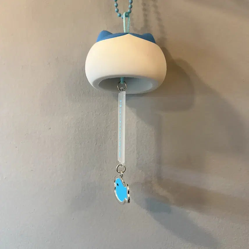 [BUNJANG] Monjakky Hachiware Fuuring Lantern Glass Keyring / 먼작귀 하치와레 풍경 풍등 종 키링