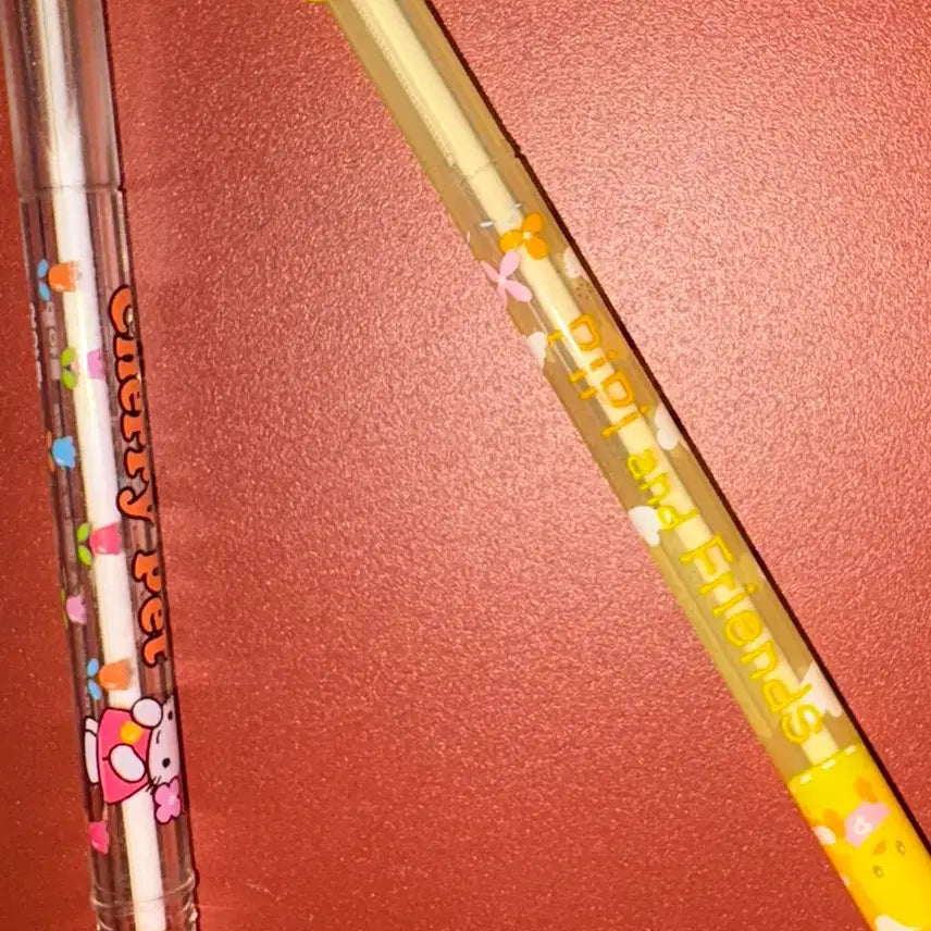 [BUNJANG] Young Art Cherrypet Pipi Ballpoint Pen Set / 고전문구 영아트 체리펫 피피 볼펜 세트