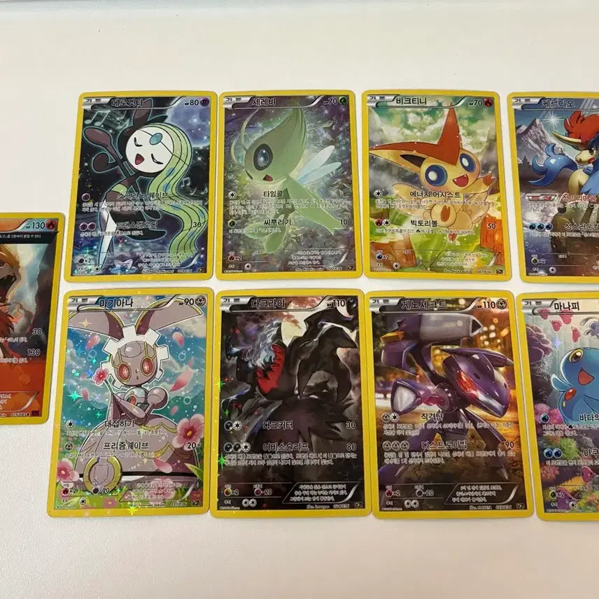 [BUNJANG] Pokemon Card Full Art Holo Darkrai, Celebi, Victini, and More / 포켓몬카드 환상전설 풀일러 다크라이 세레비 비크티니 등