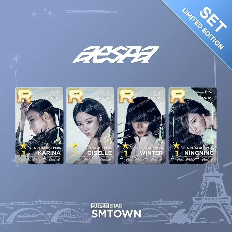 [BUNJANG] aespa Superstar SM Photocard Set / 에스파 aeapa 슈스엠 포카 세트