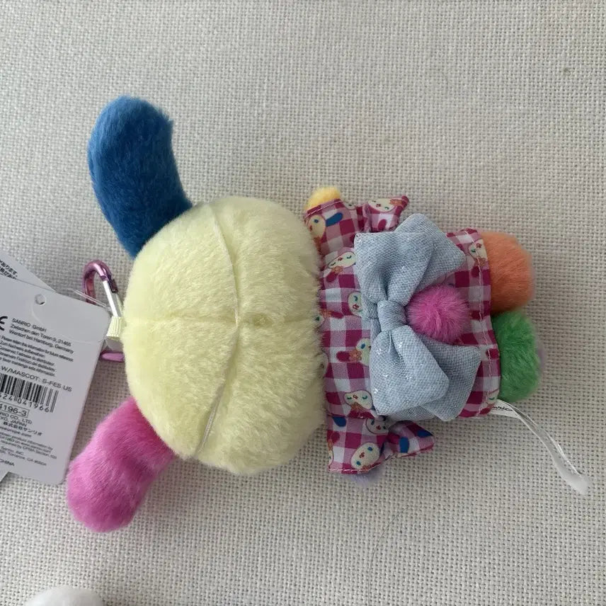 [BUNJANG] Sanrio Characters Sparkling Summer Festival Mascot Plush Charm Usahana / 산리오 캐릭터 반짝 썸머 축제 마스코트 인형 키링 우사하나