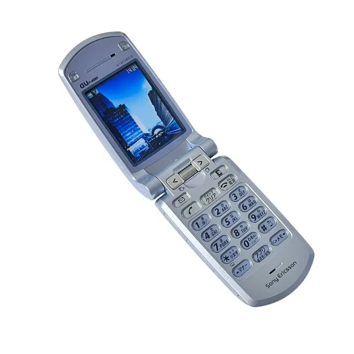 [BUNJANG] Docomo Blue Silver Mock-up Flip Phone Y2K / 일본 블루 실버 목업폰 폴더폰 핸드폰 휴대폰 도코모 모형폰 y2k