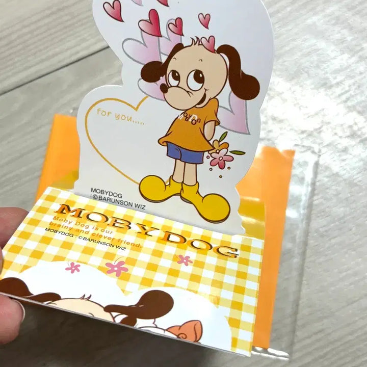 [BUNJANG] Vintage Mobidog 3D Card / 고전문구 모비독 입체 카드