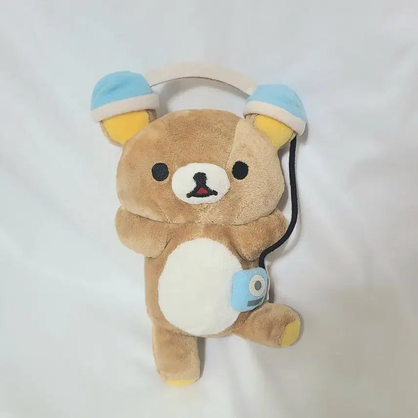 [BUNJANG] Rilakkuma Headset Plush Doll / 헤드셋 리락쿠마 인형