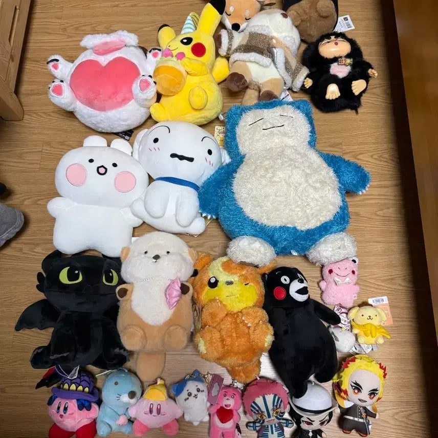 [BUNJANG] Pokemon Snorlax Banpresto Plush Bundle Set / 인형 일괄 판매