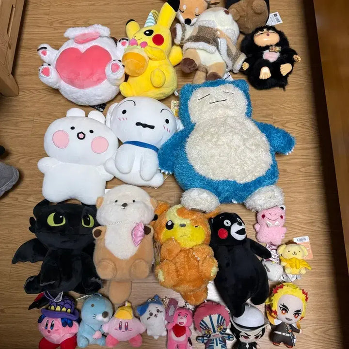[BUNJANG] Pokemon Snorlax Banpresto Plush Bundle Set / 인형 일괄 판매