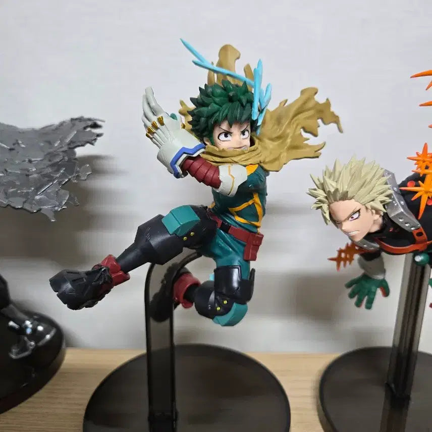[BUNJANG] Gigo Limited Armor All Might, All For One, Bakugo, Midoriya Figure Bundle Set / 나히아 Gigo한정 아머드 올마이트, 올포원,바쿠고,미도리야 피규어 일괄