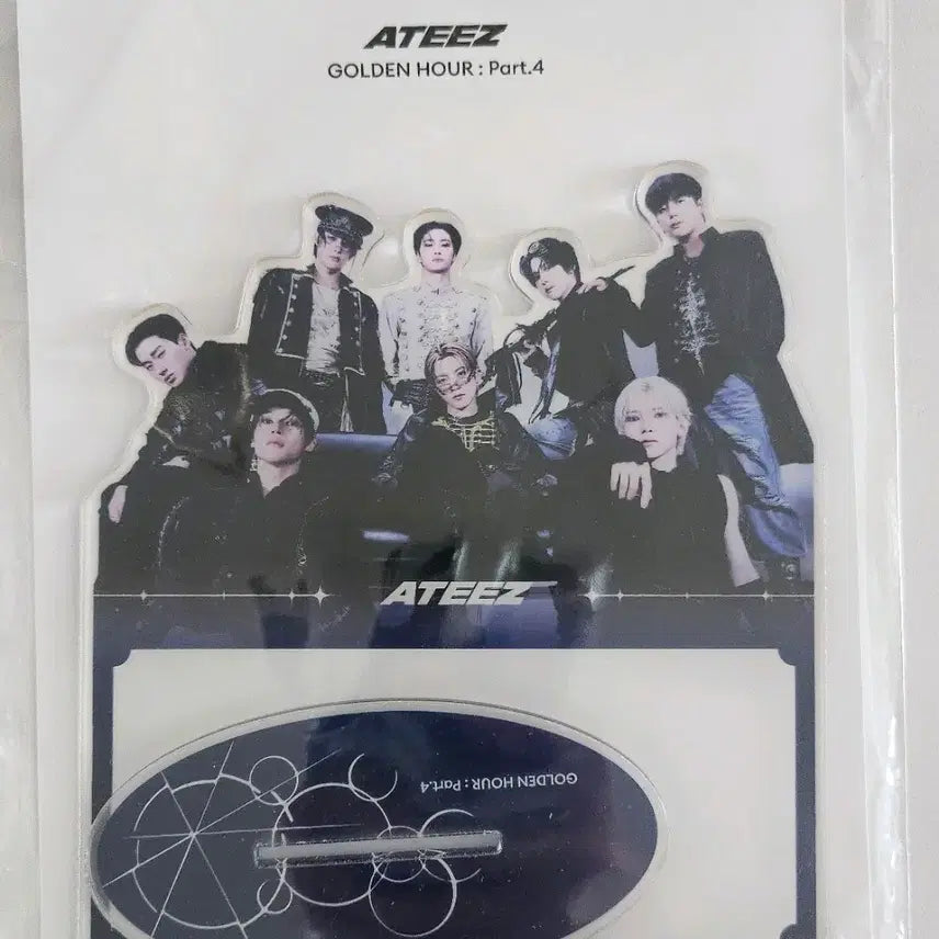 [BUNJANG] ATEEZ GOLDEN HOUR : Part.4 Acrylic Memo Board Set / 에이티즈 골든아워4 팝업 아크릴 메모 보드판