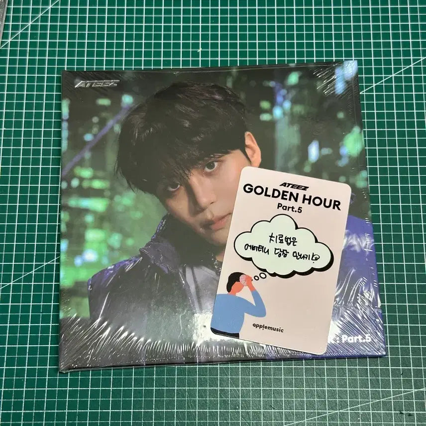[BUNJANG] Ateez Jongho Digipack Apple Music Special Edition Photocard / 에이티즈 ateez 종호 디지팩 애플뮤직 상사병