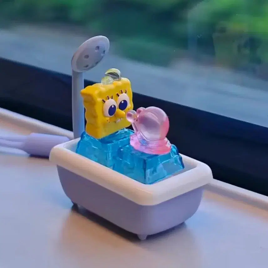 [BUNJANG] SpongeBob SquarePants Bikini Bottom Bubble Bath Keycap / 스폰지밥 키캡 네모바지 비키니시티 버블욕 키캡