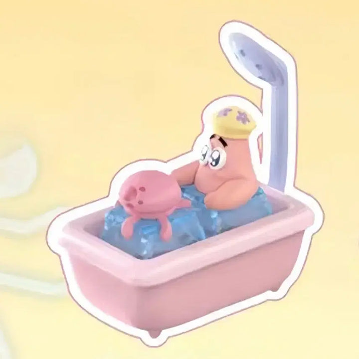 [BUNJANG] SpongeBob SquarePants Bikini Bottom Bubble Bath Keycap / 스폰지밥 키캡 네모바지 비키니시티 버블욕 목욕 뚱이 키캡