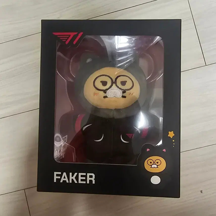 [BUNJANG] Faker T1 Kakao Friends Doll with Photocard / [미개봉]페이커 Faker T1 카카오프렌즈 인형 티원 포카 포함